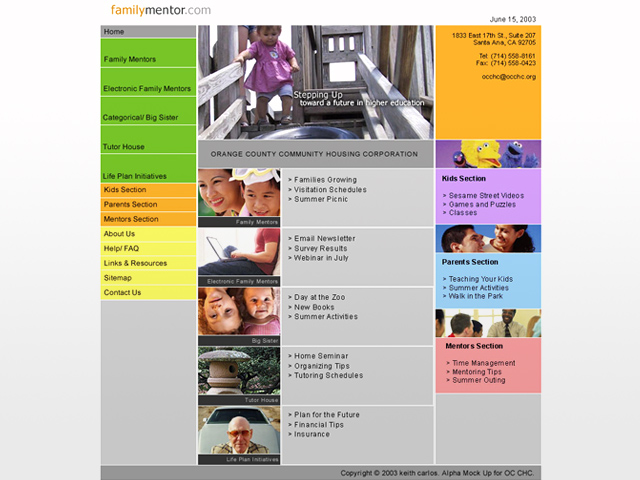 OCCHC Family Mentor